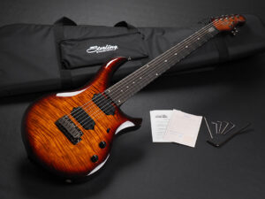 Sterling by MUSIC MAN Majesty7 MAJ270XFM ~Blood Orange Burst~ Musicman JP Luke シグネチャー ESP Ibanez EVH Peavey ペトルーシ シグネチャー アーティスト