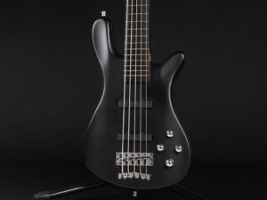 Warwick RockBass Artist Line Robert Trujillo Signature 5st ~Solid Black Satin~ Spector Streamer Corvette Thumb Metallica メタリカ NS EURO Rock ワーウィック active アクティブ