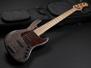 Sadowsky Metroline ML21 VJ5 Vintage J/J Bass Swamp Ash Body 5st ~Nirvana Black Transparent Satin~ Fender Custom Shop NYC Atelier Z Warwick ESP Lakland Three Dots ML TYO Express J.W.Black Red house