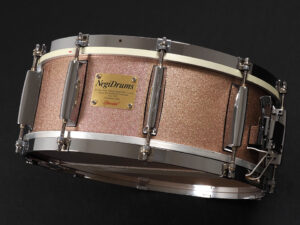 Negi Drums Beech Snare 14"x5.5" S-BR1455O-SIS 2000年代製 ネギ 浜松 和製グレッチ ビーチ スネア Gretsch フックフープ ノンフランジ シングルフランジ ブロードキャスター jazz Rock Hi-standard 恒岡 ノーベルブライト 1465 1455
