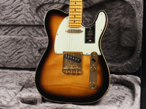 Fender 75th Anniversary American Professional Custom Telecaster Maple Fingerboard ~2-Color Sunburst~ アメリカン プロフィッショナル 2 カスタム テレキャスター vintage standard アメプロ USA Ultra original 2TS 2CS 75周年 限定品 Limited LTD
