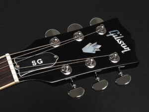 Gibson SG Standard ~Ebony~【選定品!】 1961 Reissue STD Special スタンダード ビンテージ ヴィンテージ ブラック 68 1968 ピックガード ラージ Large PickGuard 黒 BLK エボニー EB