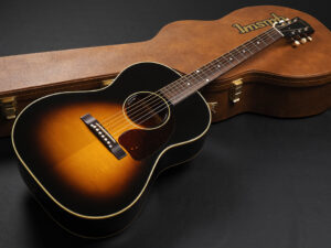 Gibson LG-2 50s Original ~Vintage Sunburst~ スモールボディ LG-2 L-00 L-1 小ぶり アコースティック マホガニー単板 シトカスプルース スキャロップドXブレイシング ラウンドショルダー パーラーギター フィンガー