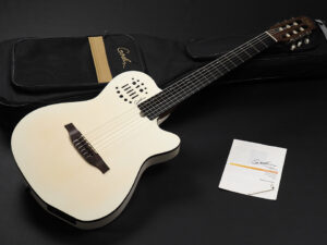 Godin ACS SA 2014 White Limited ゴディン ultra Encore Duet Nylon Classic スリム thin body エレガット クラシック Grand Concert Multiac Duet Ambiance