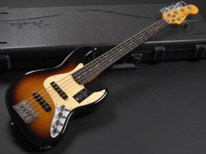 Fender American Ultra II Jazz Bass V Ebony Fingerboard Ultraburst アメリカンウルトラ Ultra 2 II Jazz Bass JB J-Bass 5弦 5st Deluxe Elite Professional USA Modern Active 5弦ベース