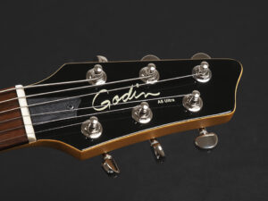 Godin A6 Ultra Baritone ~Burnt Umber~ ゴディン アルトラ ウルトラ multiac duet バリトンギター バリトン エレアコ 薄型 thin body フルアコ Taylor T5 T5z canada SB CO サンバースト