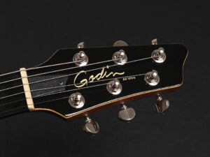 Godin A6 Ultra ~Cognac Burst~ ゴディン アルトラ ウルトラ multiac duet マルティアック デュエット エレアコ 薄型 thin body フルアコ Taylor T5 T5z canada SB CO サンバースト