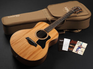 Taylor GS Mini-e Mahogany タイラー アカデミー シリーズ big baby ビッグベビー baby ミニ 初心者 入門 女性 女子 ビギナー 子供 BT-1e Travel トラベル 旅行 スモール 小型 マホガニー maho