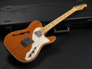 Fender 2017 Limited Edition American Elite Mahogany Tele Thinline ~Natural~ deluxe アメデラ エリート ウルトラ Ultra 限定品 modern ノイズレス Noiseless suhr tom anderson USA アメリカン シンライン Hollow セミアコ