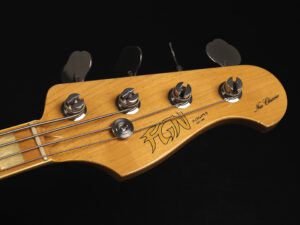 Fujigen 富士弦 coolz 1970 70s Fender Jazz Bass JB NJB10R ジャズベース Bacchus made in japan 日本製 アッシュ 黒 BK BLK