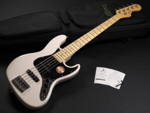momose MJ・Five2/M ~White Blonde~ Bacchus Deviser Handmade vanzandt crews 日本製 japan PGM Traditional heritage Fender JB Jazz Bass