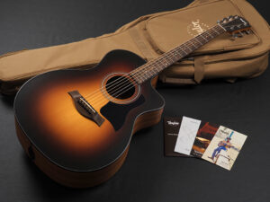 Taylor 114ce Special Edition ~Dark Tobacco Shaded Edgeburst~ タイラー 112ce 110ce 110e 214ce 212ce GP GA GC エレアコ 女性 女子 初心者 限定 limited VS J-45 studio Vintage サンバースト
