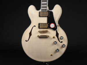 エクセルバート standard es-335 semi Hollow FGN Fujigen made in 日本製 momose Deviser Trans white Blonde 白 ホワイト
