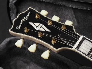 エクセルバート standard es-335 semi Hollow FGN Fujigen made in 日本製 momose Deviser Trans white Blonde 白 ホワイト