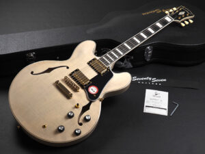 エクセルバート standard es-335 semi Hollow FGN Fujigen made in 日本製 momose Deviser Trans white Blonde 白 ホワイト