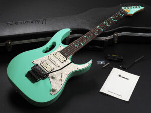 Ibanez PREMIUM JEM70V ~Sea Foam Green~ イバニーズ EVO FLO PIA RG j Custom Prestige Fujigen UV Universe Bad Horsie JS Joe Satriani 777