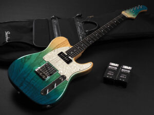 タクティクス T-MASTER テレキャスター TL52 TELECASTER fender ブルーグラデーション Tropical トロピカル Ash アッシュ rainbow レインボー