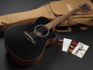 Taylor 112ce LTD Blacktop タイラー 114ce 110ce 110e 214ce 212ce サペリ Sapele Rosewood GA GC エレアコ 女性 女子 初心者 ビギナー 子供 小ぶり 小型 限定 limited