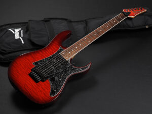 Ibanez RG350QMZ TRB ~Transparent Red Burst~ アイバニーズ イバニーズ S fujigen FGN RG 350 370 421 初心者 入門 ビギナー RG キルトメイプル HSH Wizard III ネック 24F ハードロック メタル